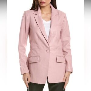 NWT WALTER BAKER MIA LEATHER BLAZER🌸